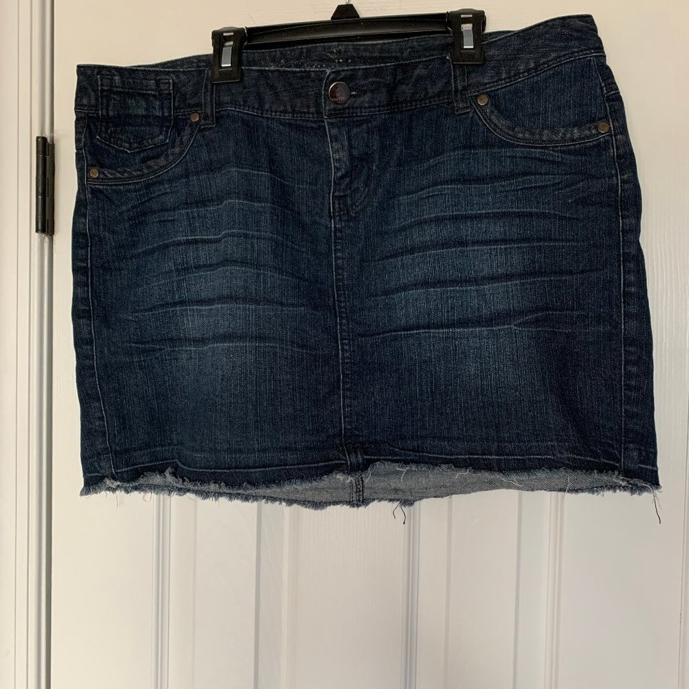Express denim skirt